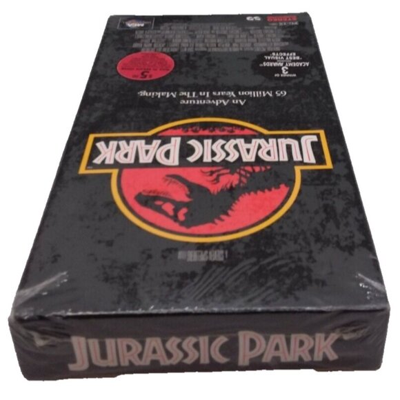 Jurassic Park VHS MCA Universal 1993 Sealed Watermark Steven Spielberg - Picture 6 of 9